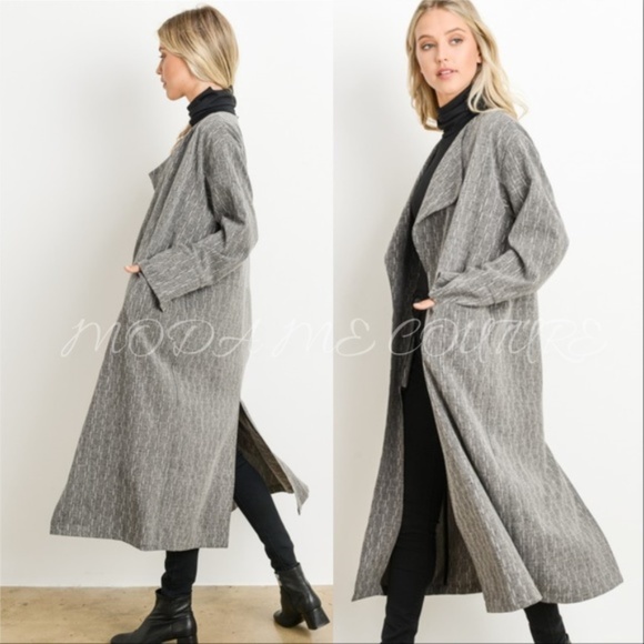 Jacket Oversized Jacket with Pockets - Picture 4 of 4